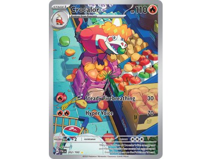 Pokémon Crocalor (PAL 202)