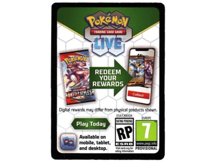 Pokémon TCG Live Kód - ASR Booster
