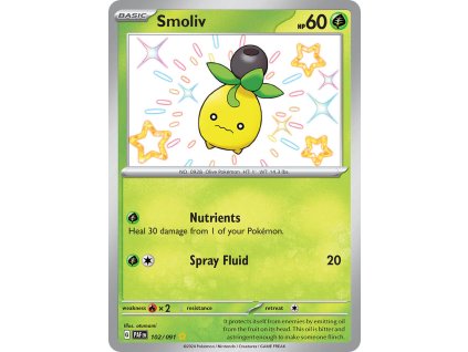 Pokémon Smoliv (PAF 102)