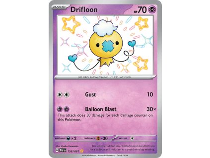 Pokémon Drifloon (PAF 155)