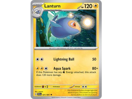Pokémon Lanturn (PAF 021)
