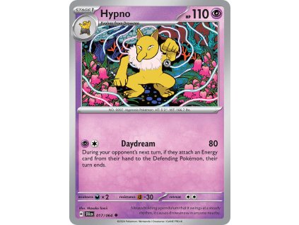 Pokémon Hypno (SFA 017)