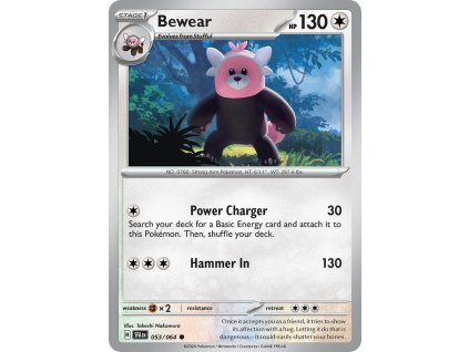 Pokémon Bewear (SFA 053)
