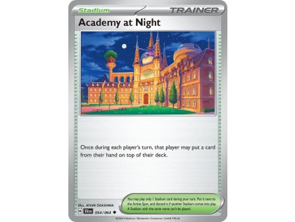 Pokémon Academy at Night (SFA 054)