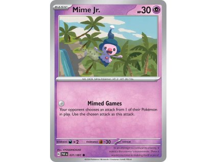 Pokémon Mime Jr. (PAF 031)