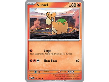 Pokémon Numel (PAF 011)