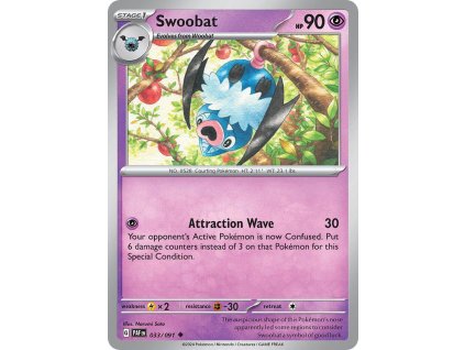 Pokémon Swoobat (PAF 033)