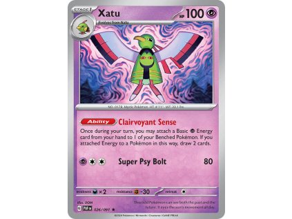 Pokémon Xatu (PAF 026)