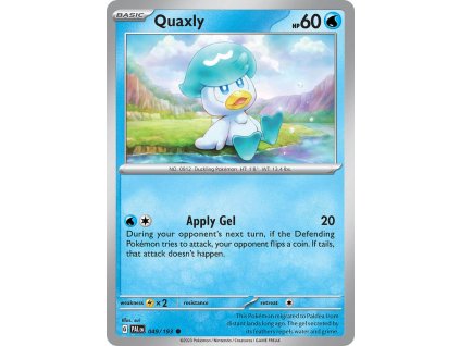 Pokémon Quaxly (PAL 049)