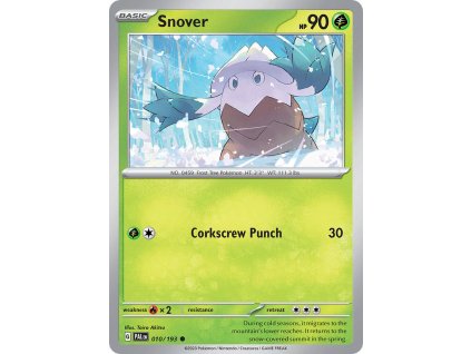 Pokémon Snover (PAL 010)