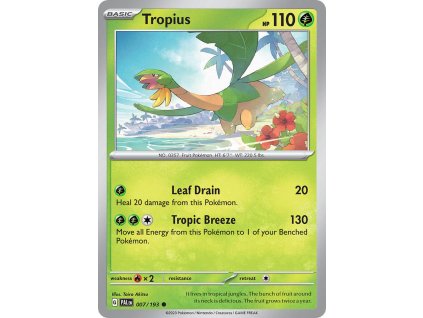 Pokémon Tropius (PAL 007)