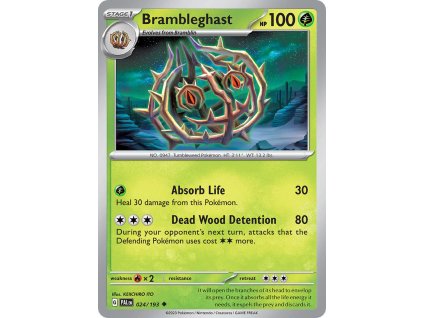 Pokémon Brambleghast (PAL 024)