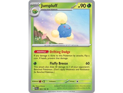 Pokémon Jumpluff (PAL 003)