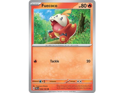 Pokémon Fuecoco (PAL 034)