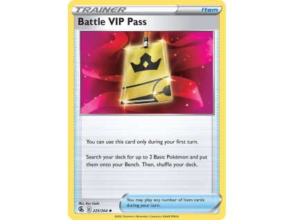 Pokémon Battle VIP Pass (FST 225)