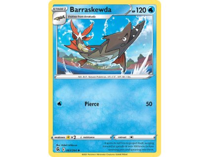 Pokémon Barraskewda (FST 083)