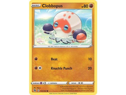 Pokémon Clobbopus (FST 152)