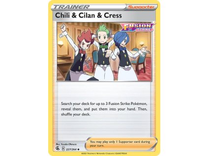 Pokémon Chili & Cilan & Cress (FST 227)