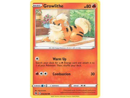 Pokémon Growlithe (FST 032)