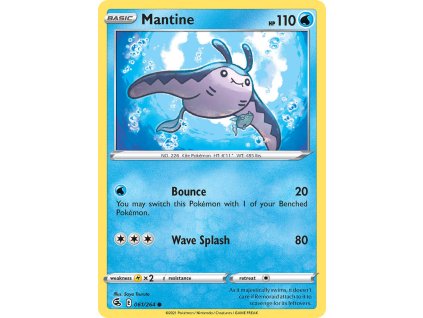 Pokémon Mantine (FST 061)