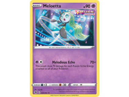 Pokémon Meloetta (FST 124)