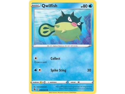 Pokémon Qwilfish (FST 060)