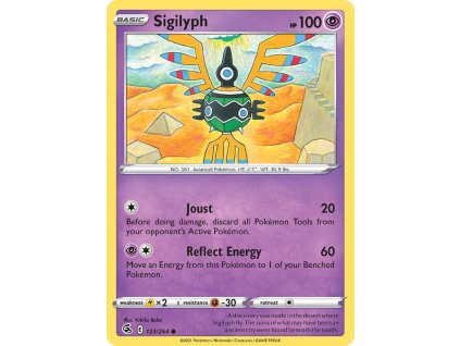 Pokémon Sigilyph (FST 123)