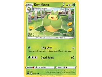 Pokémon Swadloon (FST 010)