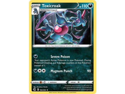 Pokémon Toxicroak (FST 166)