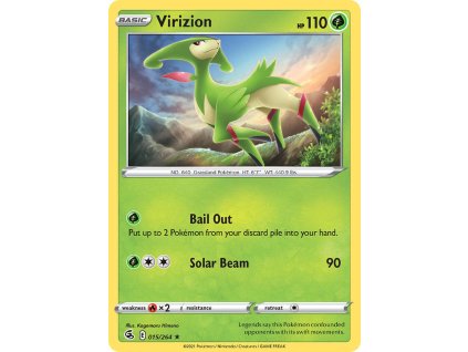 Pokémon Virizion (FST 015)
