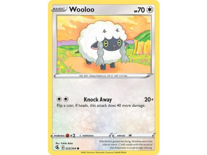 Pokémon Wooloo (FST 222)