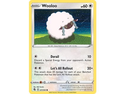 Pokémon Wooloo (FST 221)