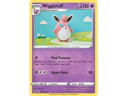 Pokémon Wigglytuff (FST 111)