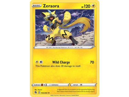 Pokémon Zeraora (FST 102)