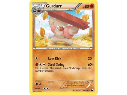 Pokémon Gurdurr (DEX 59)