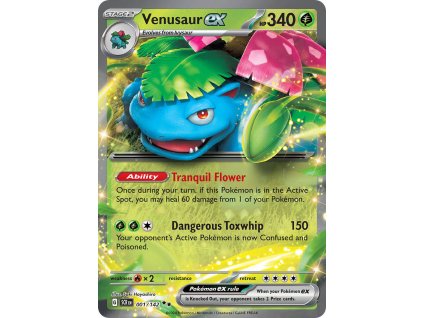 Pokémon Venusaur ex (SCR 001)