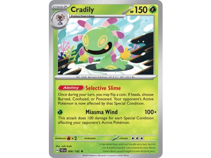 Pokémon Cradily (SCR 006)