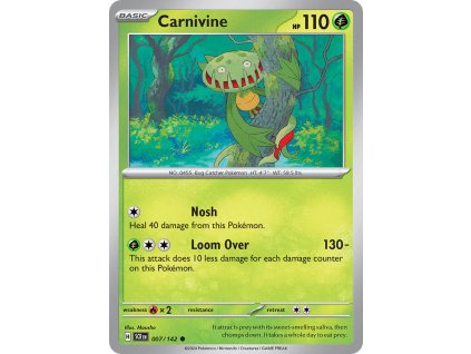 Pokémon Carnivine (SCR 007)