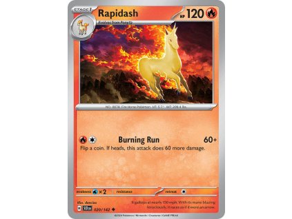 Pokémon Rapidash (SCR 020)