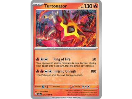 Pokémon Turtonator (SCR 025)