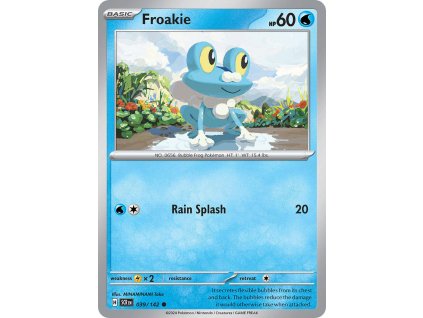 Pokémon Froakie (SCR 039)