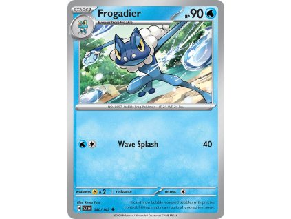 Pokémon Frogadier (SCR 040)