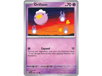 Pokémon Drifloon (SCR 060)
