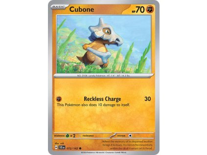 Pokémon Cubone (SCR 072)