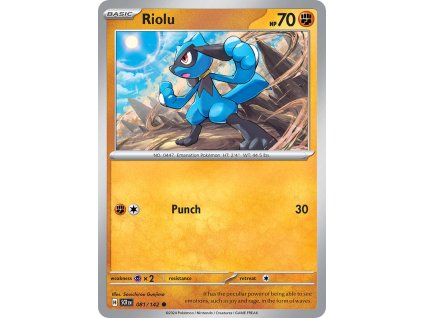 Pokémon Riolu (SCR 081)