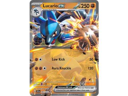 Pokémon Lucario ex (SCR 082)