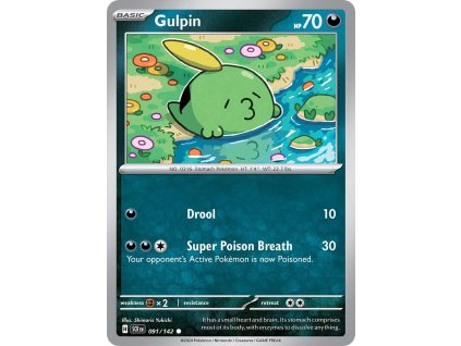 Pokémon Gulpin (SCR 091)