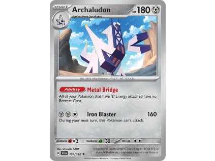 Pokémon Archaludon (SCR 107)