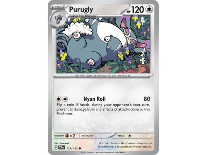 Pokémon Purugly (SCR 117)