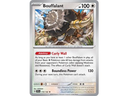 Pokémon Bouffalant (SCR 119)